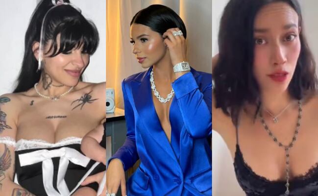 “Nodal recicla joyas”: aseguran que el mismo collar y reloj fueron para Ángela y Cazzu… ¿y para su violinista?