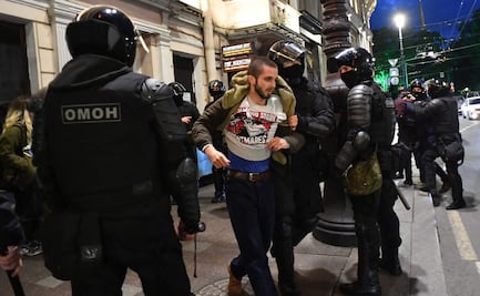 Ejército ruso reclutó a detenidos en protestas contra movilización, aseguran