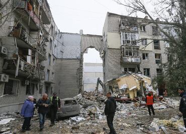 Ucrania iza su bandera en Jersón tras la retirada rusa