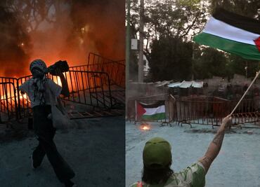 Manifestantes queman embajada de Israel en México contra ataques en Rafah
