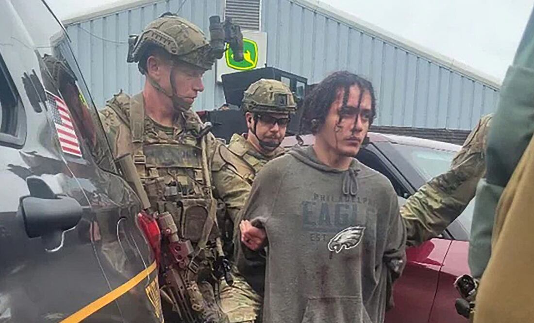 Cacería de Dos Semanas Concluye con la Captura de Danelo Cavalcante, Prófugo de la Justicia de Pensilvania. (Photo by Handout / Pennsylvania State Police Department / AFP)