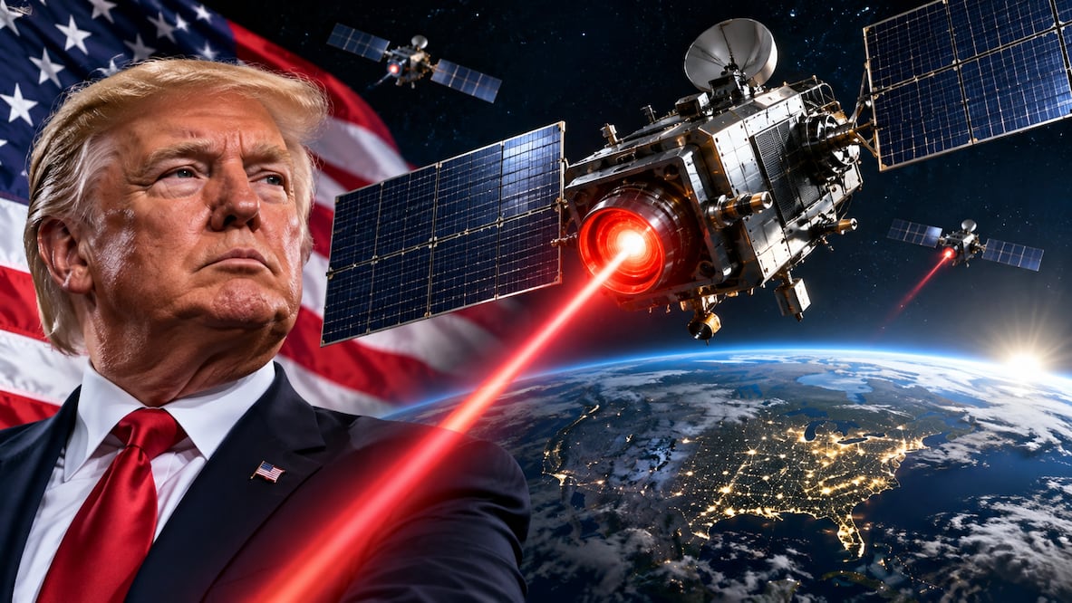 Estados Unidos confirma armas en el espacio contra "acciones hostiles": lo qué se sabe. Foto IA