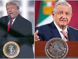 AMLO dice que Trump le “cae bien” pese a polémicos dichos sobre gobierno mexicano