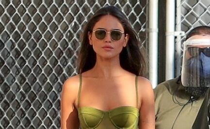 Eiza González destila glamour con bustier en Hollywood 
