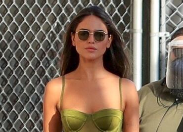 Eiza González destila glamour con bustier en Hollywood