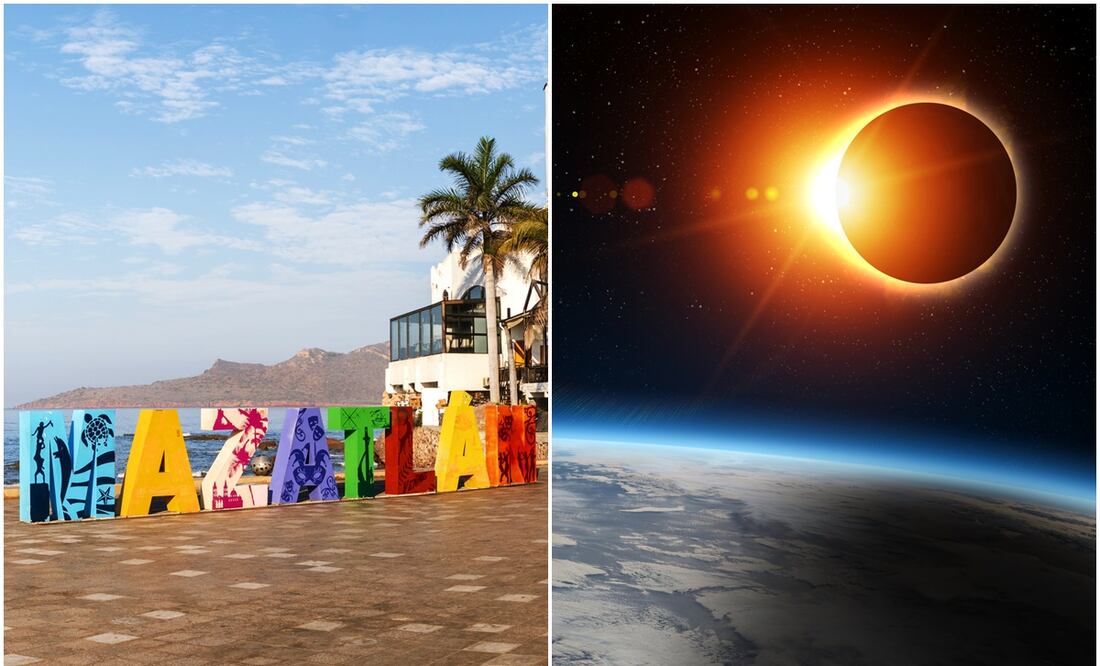Eclipse total de Sol 2024. Mazatlán será la mejor ciudad de México para ver el fenómeno. Foto: iStock-Davidtarias-buradaki