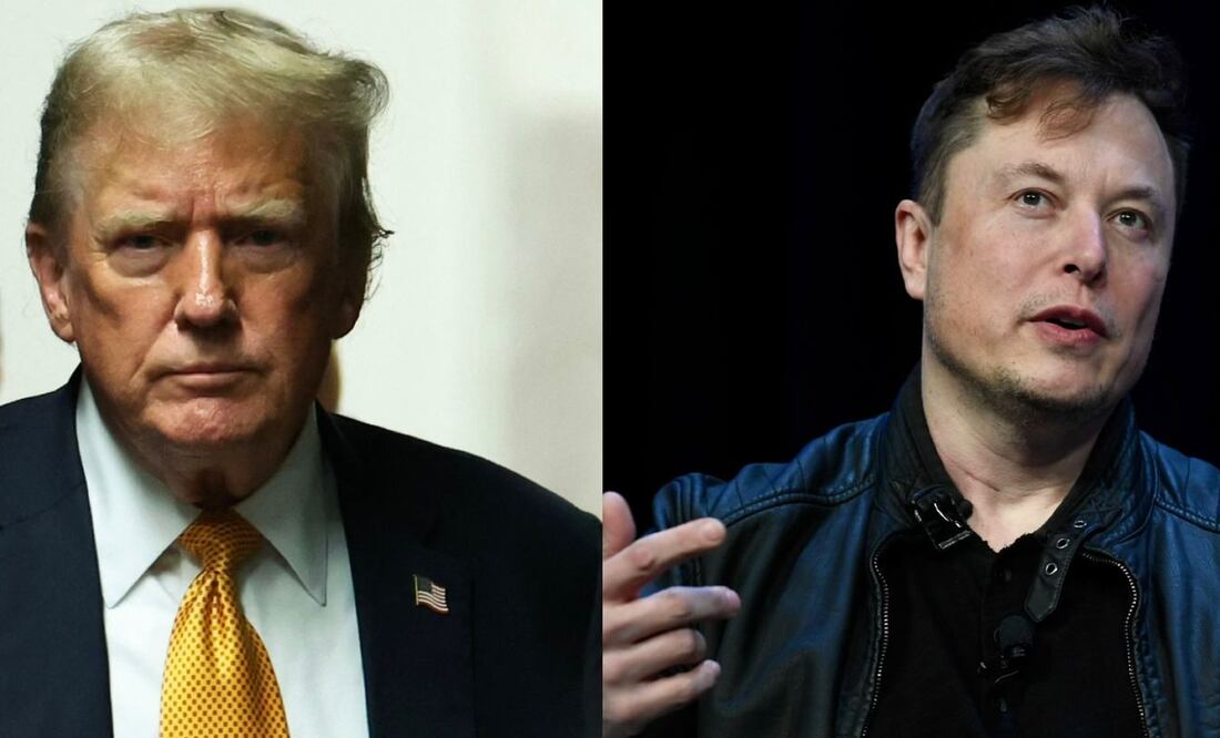 Musk donará 45 millones de dólares al mes a la campaña de Trump, según el WSJ FOTO: Charly Tiballeau / AFP FOTO: Susan Walsh / AP