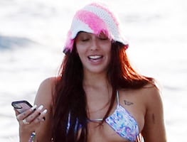 Hija de Madonna se luce con microbikini durante paseo en barco por Italia