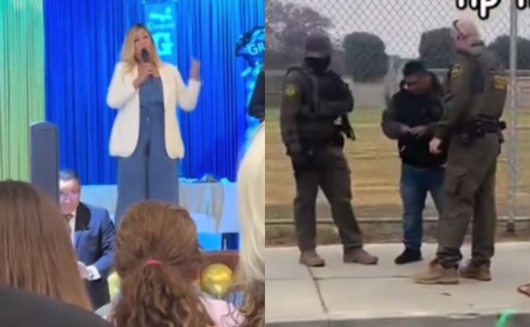 Directora protege a migrantes de ICE durante graduación escolar en California | Fotos: Tiktok @monicabamaca23 // @lacasadelosfamososmex24