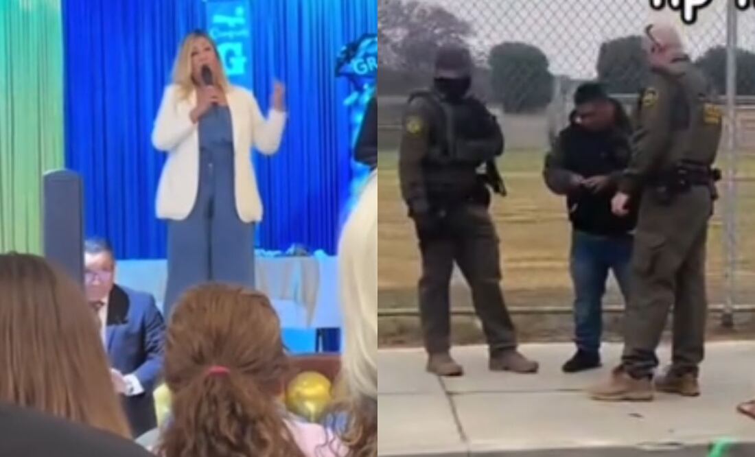 Directora protege a migrantes de ICE durante graduación escolar en California | Fotos: Tiktok @monicabamaca23 // @lacasadelosfamososmex24