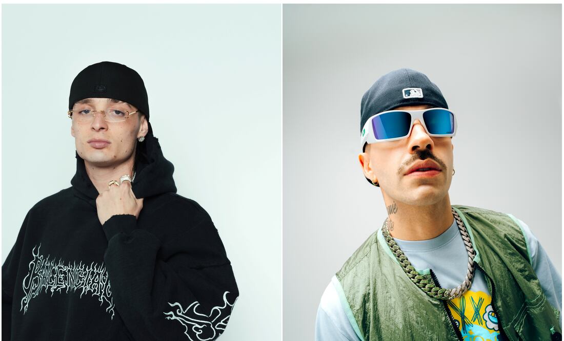 Peso Pluma y Feid, los favoritos de la novena edición de los Latin AMAs. Foto: EFE / TelevisaUnivision