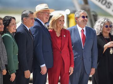 La primera dama de Estados Unidos, Jill Biden, llega a México para investidura de Claudia Sheinbaum