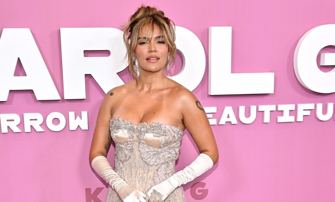 Karol G en Nueva York. Foto: AP.