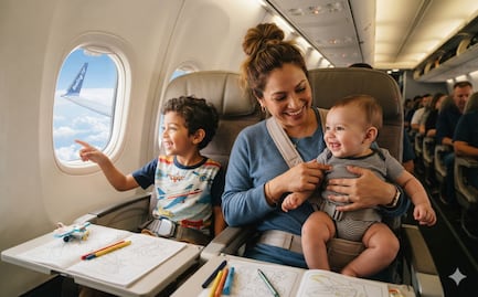 ¿Vuelan gratis? ¿A partir de qué edad pagan boleto los niños en los vuelos de avión?