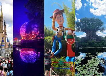 Los 4 parques temáticos que conforman Walt Disney World Resort