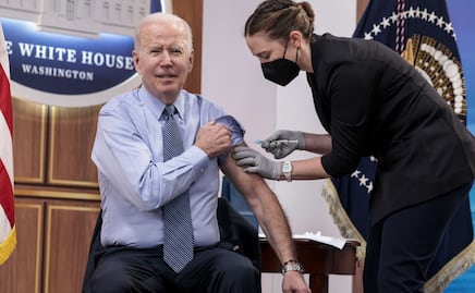 Biden recibe su cuarta dosis de vacuna contra el Covid-19