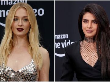 Sophie Turner y Priyanka Chopra lucen sus vestidos más reveladores