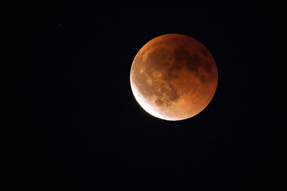 Luna de Sangre septiembre 2025. ¿Qué significa? ¿Es señal del apocalipsis? Foto: AFP