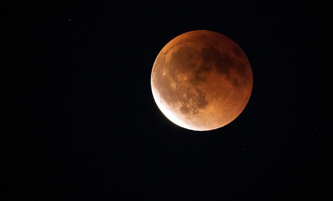 Luna de Sangre septiembre 2025. ¿Qué significa? ¿Es señal del apocalipsis? Foto: AFP