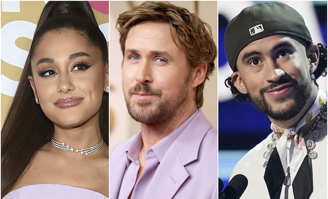 Ariana Grande, Bad Bunny y Ryan Gosling entre los presentadores de los Óscar 2024. Foto: AP