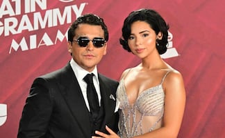 Ángela Aguilar se ríe del tamaño de Christian Nodal: "está chiquito"