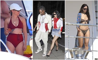 Scarlett Johansson, Eiza González y Kylie Jenner y sus looks de la semana