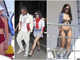 Scarlett Johansson, Eiza González y Kylie Jenner y sus looks de la semana