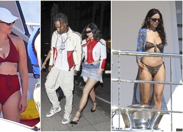 Scarlett Johansson, Eiza González y Kylie Jenner y sus looks de la semana