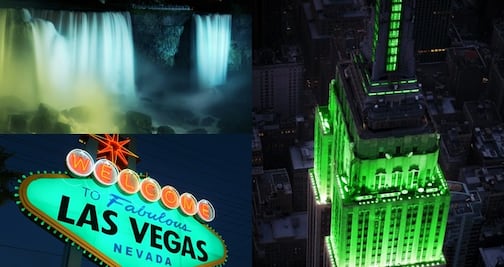 ¿Por qué los monumentos y atracciones se iluminarán de verde?