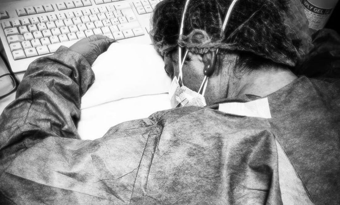 Facebook: Francesca Mangiatordi, doctora del hospital de Cremona