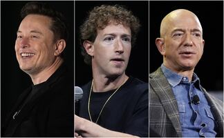 Elon Musk, Jeff Bezos y Mark Zuckerberg serán invitados estelares en investidura de Trump