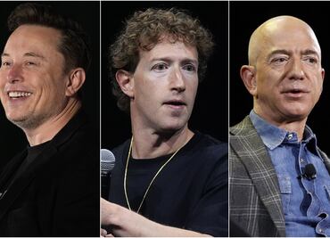 Elon Musk, Jeff Bezos y Mark Zuckerberg serán invitados estelares en investidura de Trump