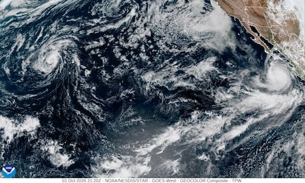 Huracán Rachel ya es categoría 3: estos son los estados afectados por lluvias, viento y oleaje