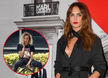 Cara Delevingne reaparece en París en medio del drama sobre su salud mental