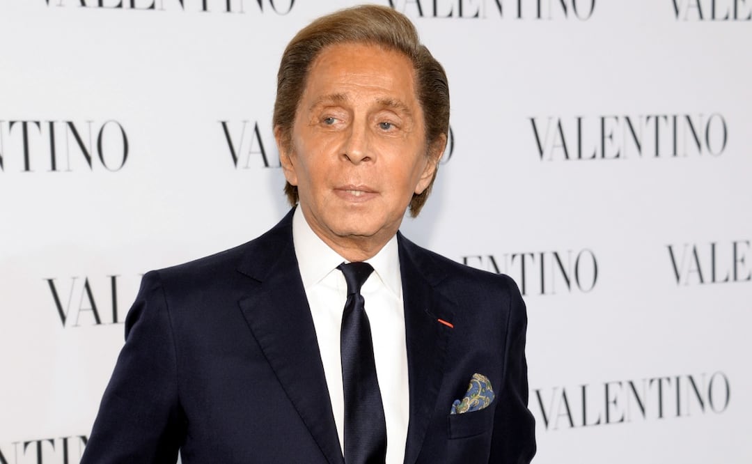 Muere Valentino Garavani, el diseñador que vistió a la realeza y a Hollywood durante décadas Foto: AP