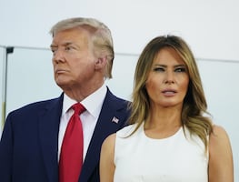 Las sonrisas fingidas y desplantes entre Melania y Donald Trump
