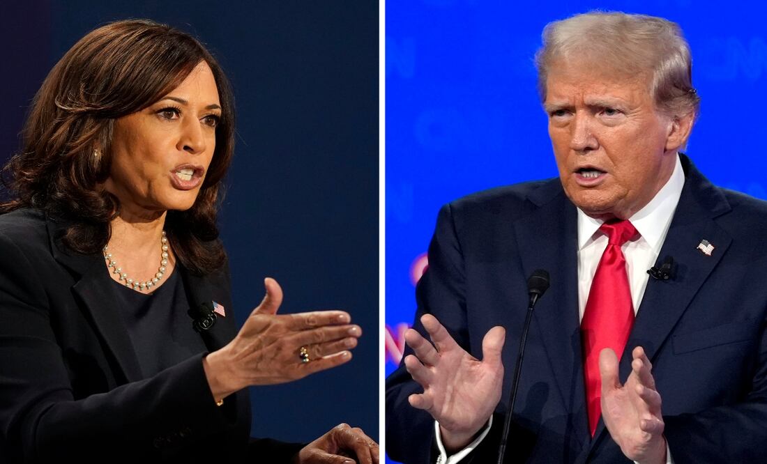 Kamala Harris quiere un segundo debate con Trump: “Se lo debemos a los votantes”. Foto: AP