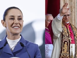 Sheinbaum celebra elección de León XIV y reafirma compromiso con la paz mundial