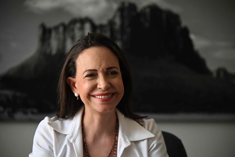 Nobel de la Paz 2025: María Corina Machado, la voz de la oposición venezolana que desafió a Maduro. Foto: Federico PARRA / AFP