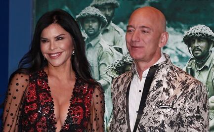 Novia de CEO de Amazon arrasa con vestido de escote profundo