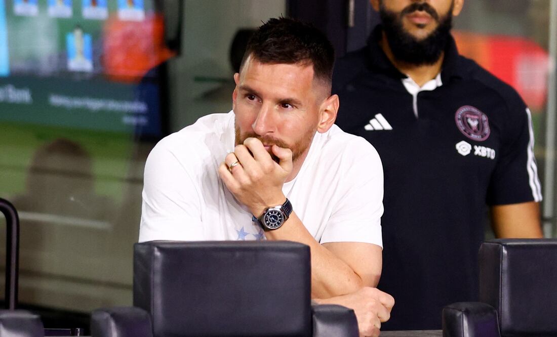 Messi dice que jugará el último partido del Inter Miami de la temporada. Foto: AFP