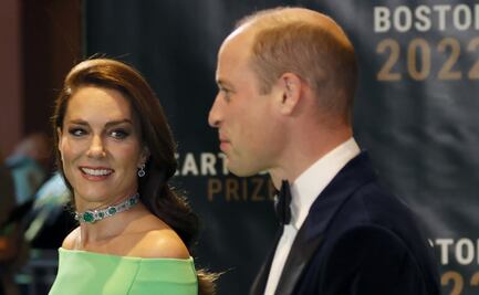 Príncipe William y su esposa Kate cautivan en noche de premios en Estados Unidos