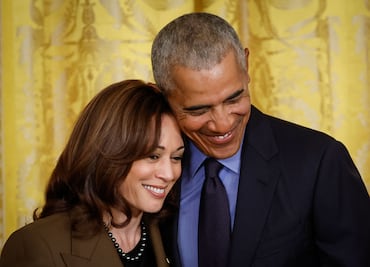 Barack Obama y Michelle respaldan la candidatura presidencial de Kamala Harris