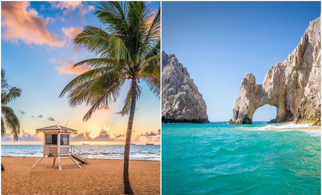 Los Cabos y Florida entre los mejores destinos con playa para visitar en 2024. Foto: iSTOCK-Sean Pavone-Travis Hoppe