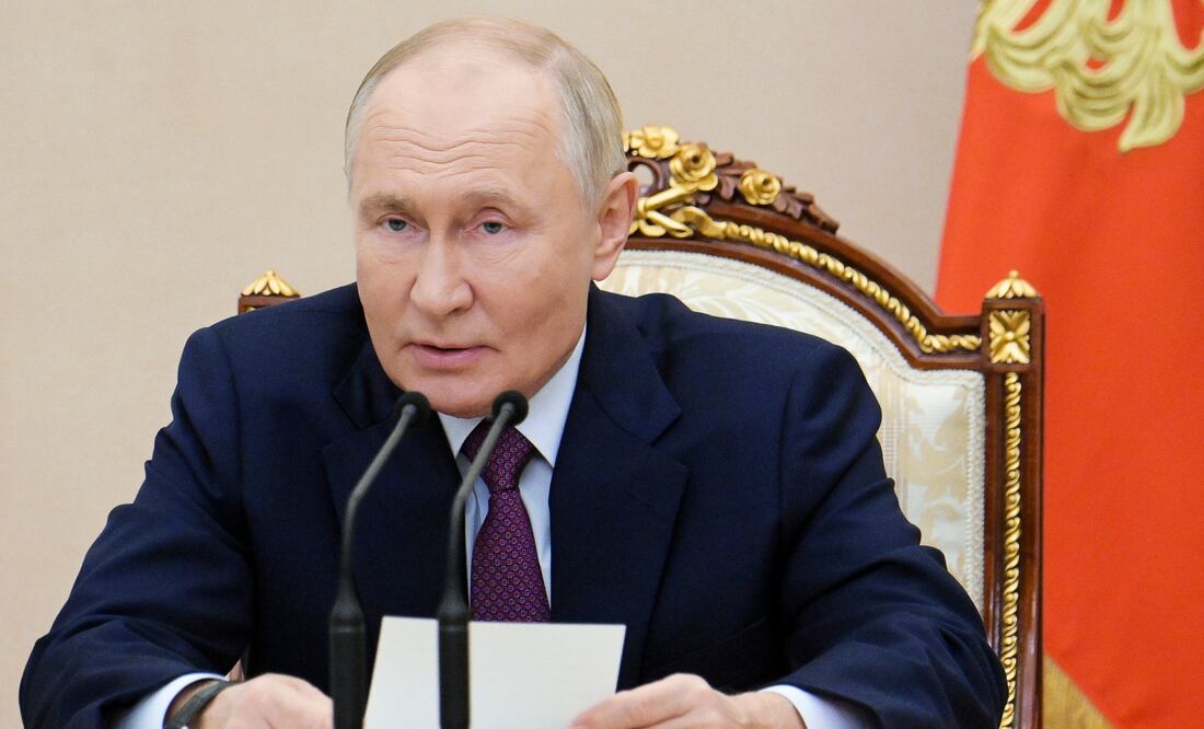 Putin firma una doctrina que facilita el uso de armas nucleares tras misiles de largo alcance desde Ucrania. (Aleksei Nikolsky, Sputnik, Kremlin Pool Photo via AP, File)