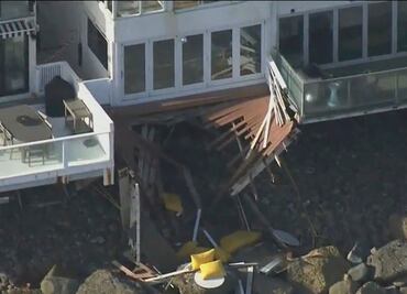 Video. Se desploma balcón con invitados a fiesta en Malibú