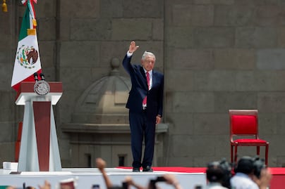 Multitud acude despedir a López Obrador durante su último informe como presidente