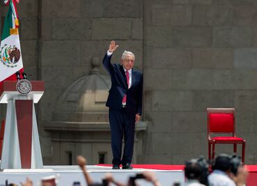 Multitud acude despedir a López Obrador durante su último informe como presidente