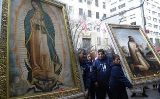 El santuario donde veneran a la Virgen de Guadalupe en Nueva York
