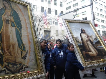 El santuario donde veneran a la Virgen de Guadalupe en Nueva York